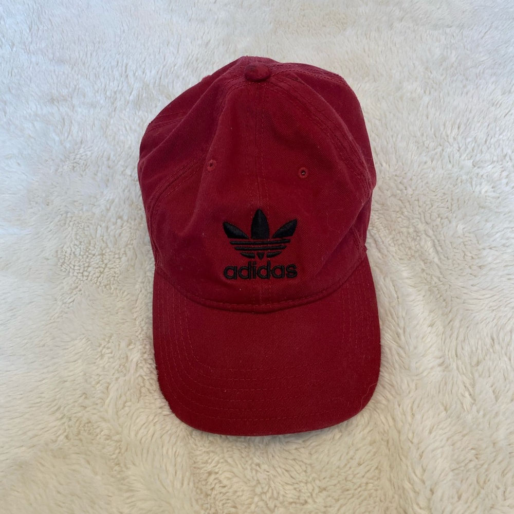 Red ADIDAS cap